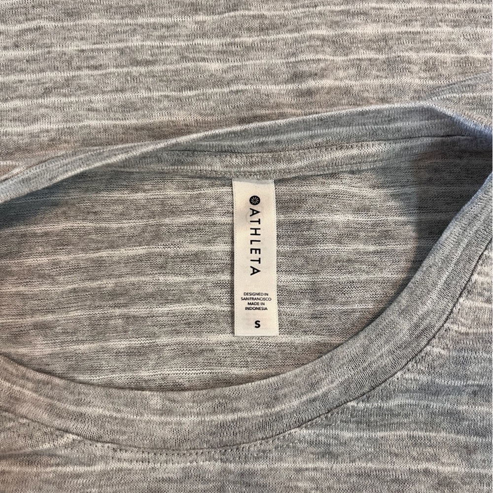 Athleta Heather Gray Women's Tank Top - Picture 7 of 9